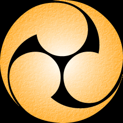Japanese Kamon Clip Art - A comma-shaped crest (tomoe-1) 4