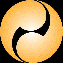 Japanese Kamon Clip Art - A comma-shaped crest (tomoe-2) 4
