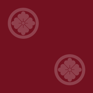 Japanese Kamon Wallpaper - A diamond-shaped flower (hanabishi-1) Pattern #1