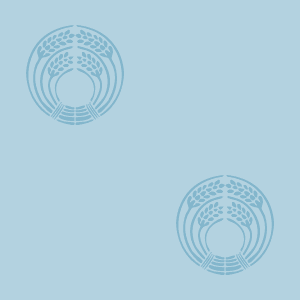 Japanese Kamon Wallpaper - An ear of rice (ine-1) Pattern #10
