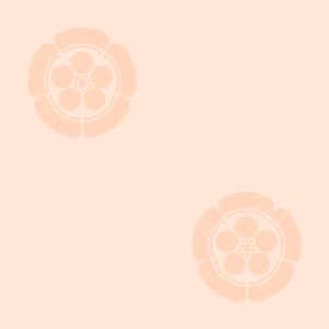 Japanese Kamon Wallpaper - An Ume (umebachi-4) Pattern #5