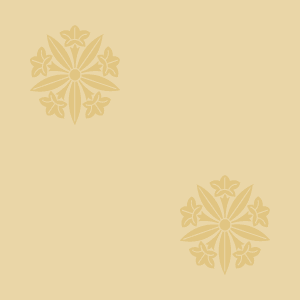 Japanese Kamon Wallpaper - Gentian (rindo-2) Pattern #6