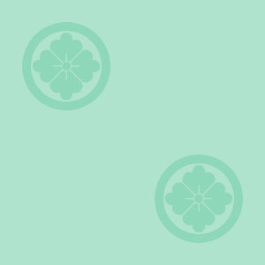 Japanese Kamon Wallpaper - A diamond-shaped flower (hanabishi-1) Pattern #7