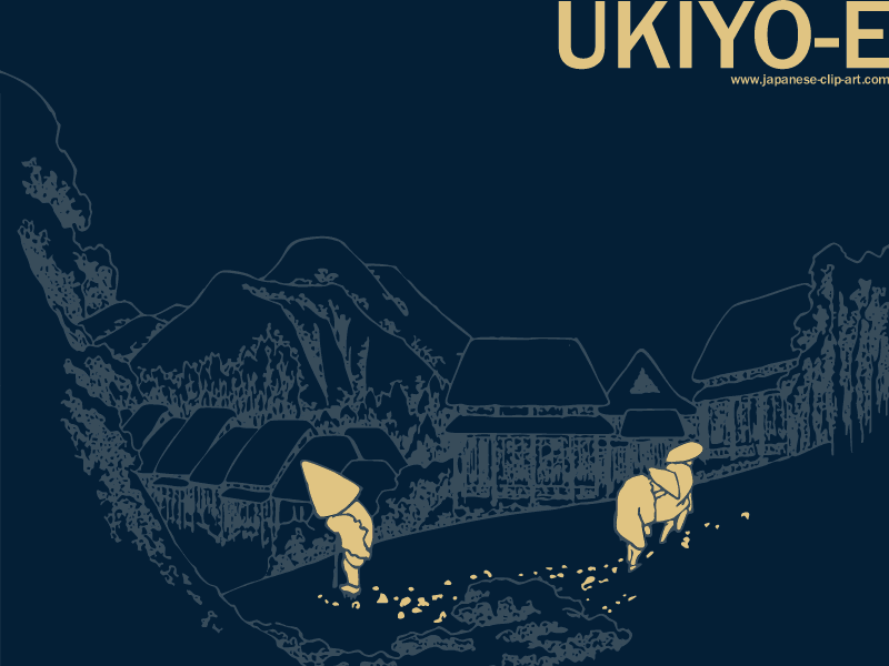 Japanese Ukiyo-e Desktop Wallpaper - Hiroshige01-2