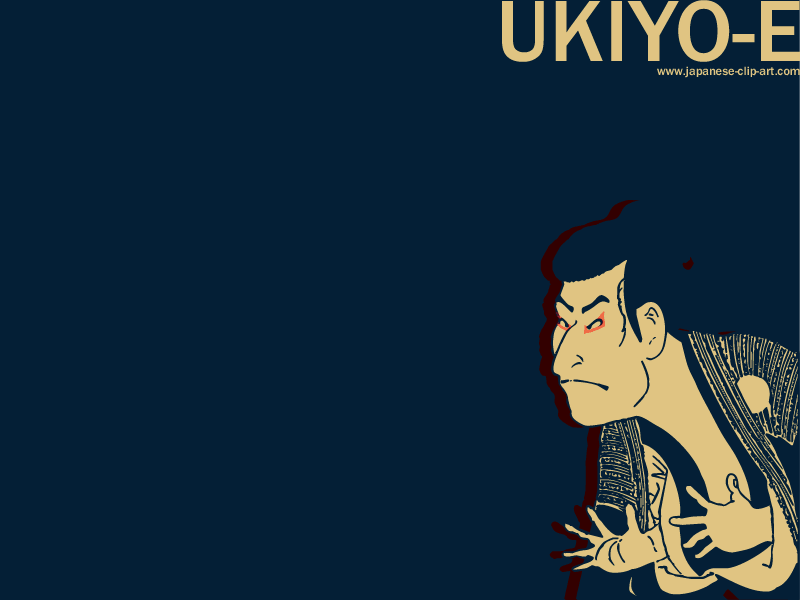Japanese Ukiyo-e Desktop Wallpaper - Sharaku01-2