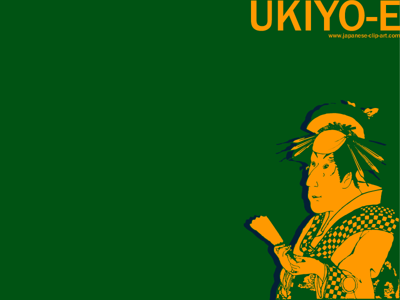 Japanese Ukiyo-e Desktop Wallpaper - Sharaku02-1